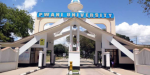 Entrance to Pwani University PHOTO/File