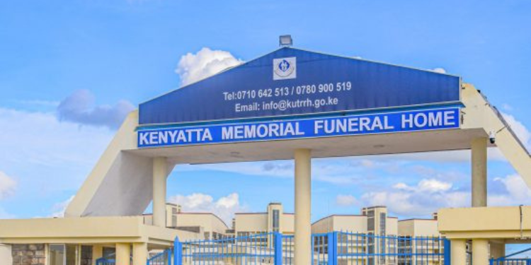 Kenyatta Hospital Funeral Home PHOTO/File