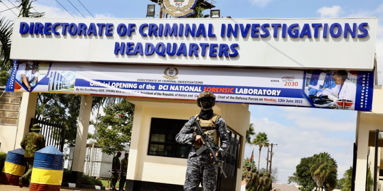 DCI Office Headquarters in Kiambu County PHOTO/DCI