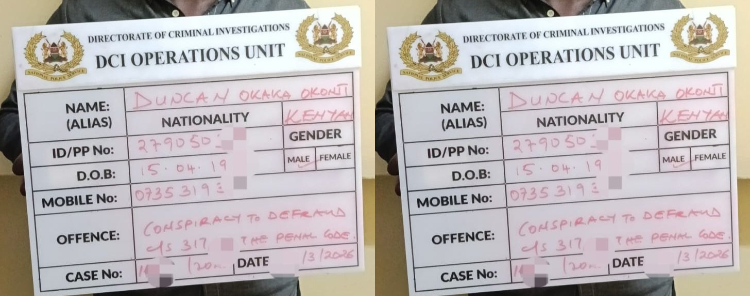 Man arraigned at Milimani Law Courts for being involved in Gold ScamPHOTO/DCI