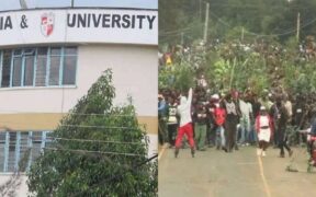 Laikipia University has been closed indefinitely after days of unrest by the students over the death of a colleague.