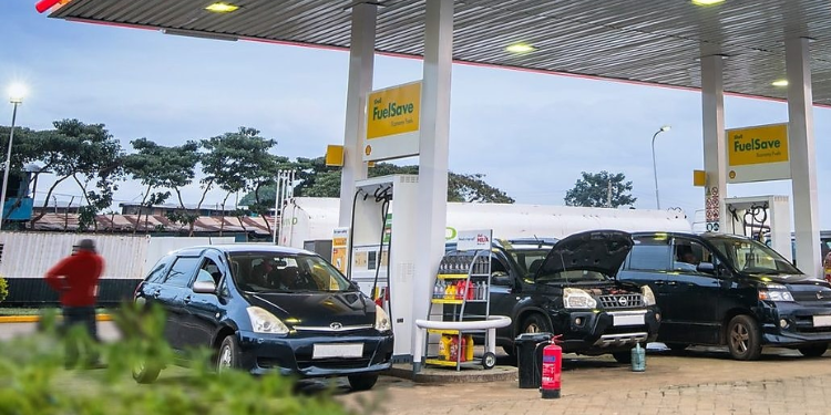 A photo of a petrol station in Kenya. PHOTO/Uzamart