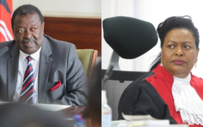 A photo collage of prime cabinet secretary Musalia Mudavadi and Justice Njoki Ndung’u. PHOTO/ File