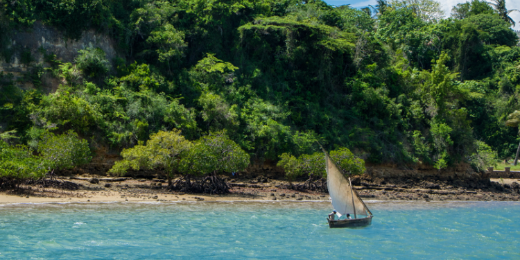 Boat sailing in the Indian Ocean PHOTO/Kenya Met