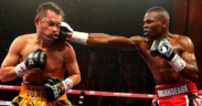 Two professional boxers in a past debut. PHOTO/ Fight TV