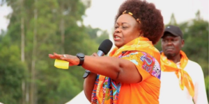 Suba North MP Millie Odhiambo in a past ODM event. PHOTO/ File 