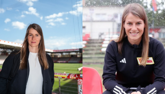 Marie Louise Eta becomes the first female head coach in Bundesliga in men's top flight coaching PHOTO/Bundesliga