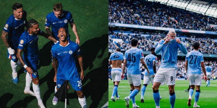 Chelsea hosts Manchester City at the Stamford Bridge for the second leg clash PHOTO/ACC