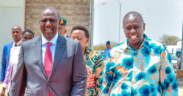 A photo of Kenyan President William Ruto and former Deputy President Rigathi Gachagua. PHOTO/ PCS