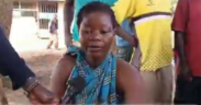 A screen grab of Shalvine Khayi a samosa vendor in Haiga Market, Kakamega County who is nursing burn injuries after attack from a buyer. PHOTO/ File