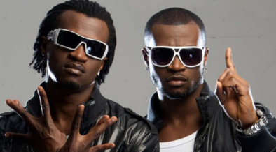 P-Square brothers Peter and Paul Okoye posing for a photo. PHOTO/ P-Square