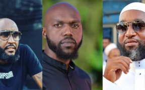 Renowned media personalities Shaffie Weru, Larry Madowo, and Ali Hassan Joho. PHOTO/ File