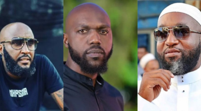 Renowned media personalities Shaffie Weru, Larry Madowo, and Ali Hassan Joho. PHOTO/ File