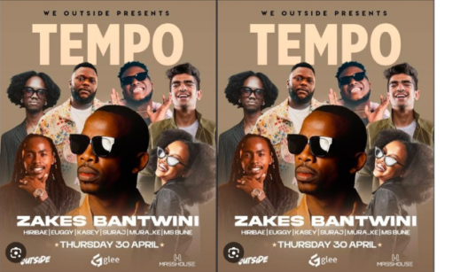 An advert poster by WeOutside LTD on a Tempo event that will be held at MASSHOUSE, Ngong Racecourse, Nairobi, with tickets going for Ksh 2000 per person. PHOTO/ File