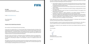 FIFA writes to Kenya over FKF President row and alleged Ksh 42 Million scandal PHOTO/FIFA