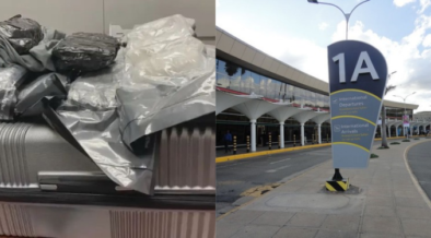 Methamphetamine on transit bursted at JKIA by authorities. PHOTO/ NPS