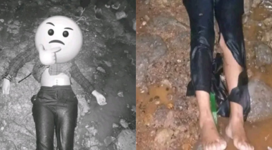 Unidentified body of middle-aged woman suspected of drowning which was found by locals in a trench between Zimmerman and Githurai 44. PHOTO/ File