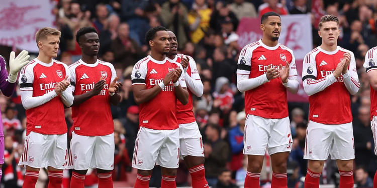 Arsenal after a past Premier League match. PHOTO/ Katie Chan/Action Plus/Shutterstock.