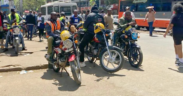 Boda Boda riders in the Nairobi CBD.PHOTO/BBC