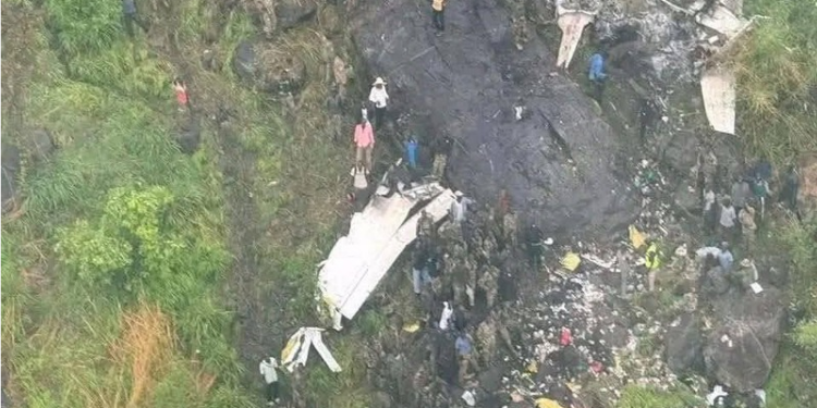 South Sudan Civil Aviation Authority said the aircraft, a Cessna 208 Caravan operated by CityLink Aviation Ltd, went down approximately 20 kilometres southwest of Juba.