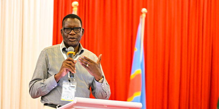 Transport CS Davis Chirchir speaking during the opening of the two-day Regional Highway Safety Investors Conference in Mombasa on March 31, 2026. PHOTO/ Chirchir X.