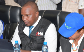 Digital Health Agency CEO, Anthony Lenaiyara, during a visit to Tharaka Nithi County on December 16, 2025. PHOTO/ DHA X.