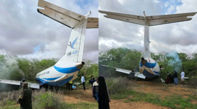 EBB Air Flight Ends in Vegetation in Mandera After Runway Overshoot