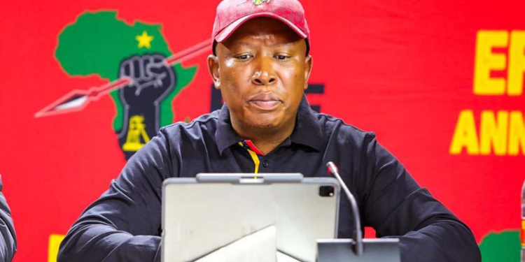 EFF leader Julius Malema