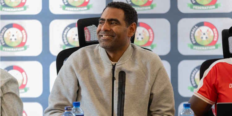 FKF President Hussein Mohammed during an engagement with FKF Congress members