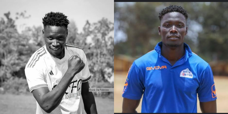 Former Kenyan Premier League defender Gabriel Wandera is dead. PHOTO/Courtesy.