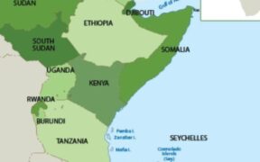 East African map featuring countries with fuel scandals. Ethiopia, Tanzania and Kenya PHOTO/Turtledove