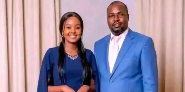 The late member of parliament Johana Ngeno with his wife Naiyanoi Ntutu