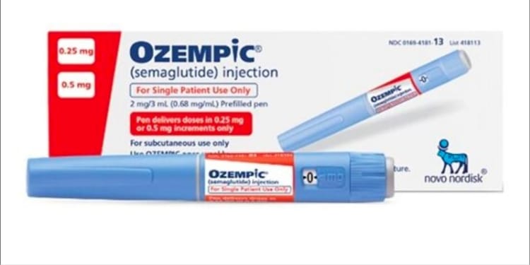 A picture of an ozempic medication