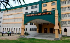 A photo of Mombasa law court where the Shakahola case was being heard on April 15 2026
