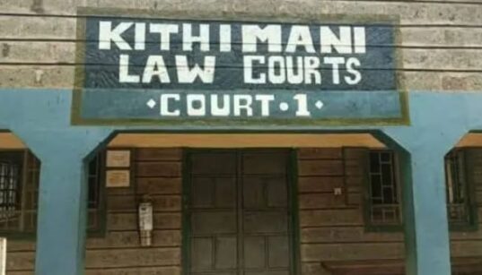 A picture of Kithimani law courts where the man was sentenced to 20 years in prison