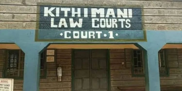 A picture of Kithimani law courts where the man was sentenced to 20 years in prison