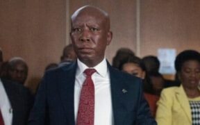 EFF leader Julius Malema in court where he was charged to 5 years in prison for firing a firearm in public