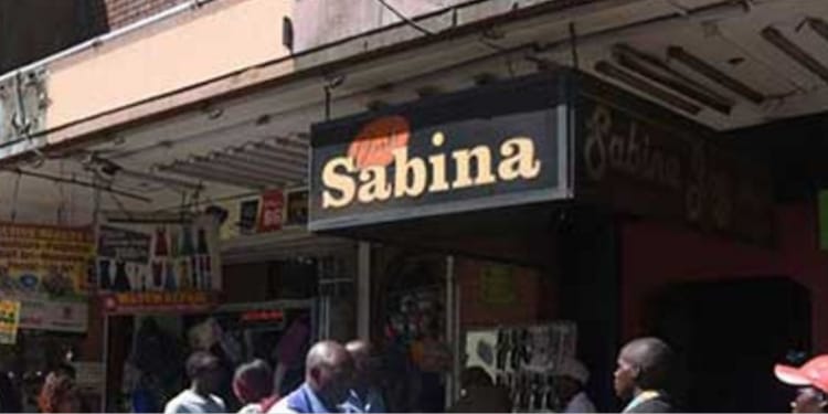 A picture of Sabina Joy bar and restaurant that is allegedly in debt