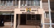 A picture of the Nandi County Headquarters building