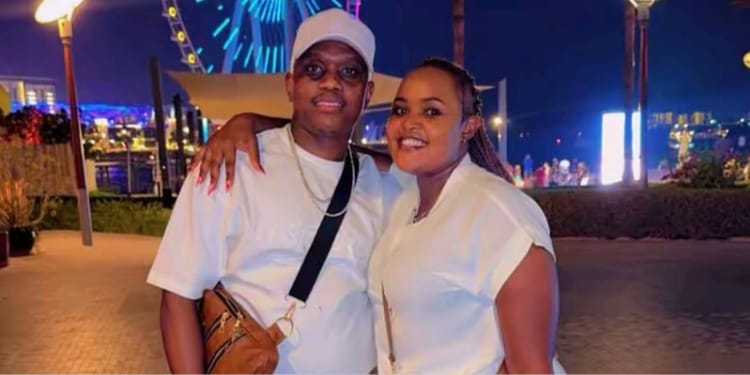 Tiktoker Sparky with his wife