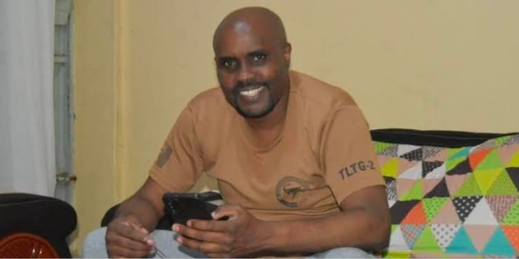 Daniel Mburu who allegedly killed his wife