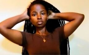 Wanjiku Oltmanns who has accused her baby daddy of abandonding his baby