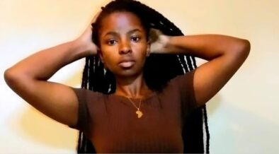 Wanjiku Oltmanns who has accused her baby daddy of abandonding his baby