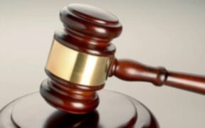 A court hammer used to signal the ruling of the judge PHOTI/ODPP
