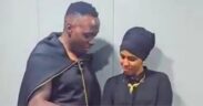 Nasra Yusuf and Oga Obinna PHOTO/File