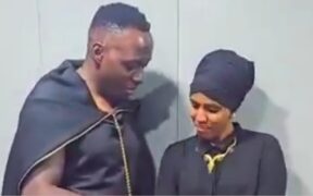 Nasra Yusuf and Oga Obinna PHOTO/File