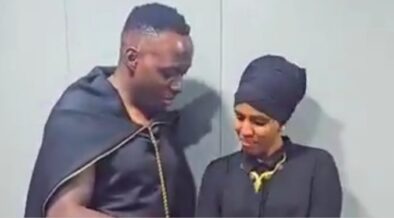 Nasra Yusuf and Oga Obinna PHOTO/File