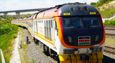 Kenya Railways train. PHOTO/KR.