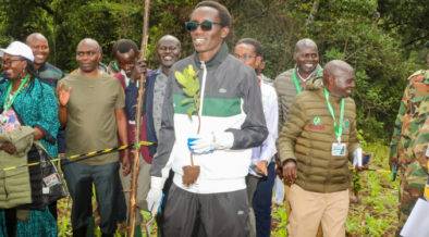 Kenyan Environmentalist Hillary Kibiwott completes 24-hour bid to plant 24,000 trees for a Guinness World Record