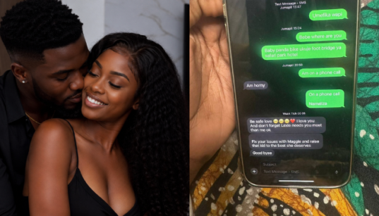 An AI generate photo of a man and woman and screenshots of the conversation between Sue and the man. PHOTO/ChatGPT.